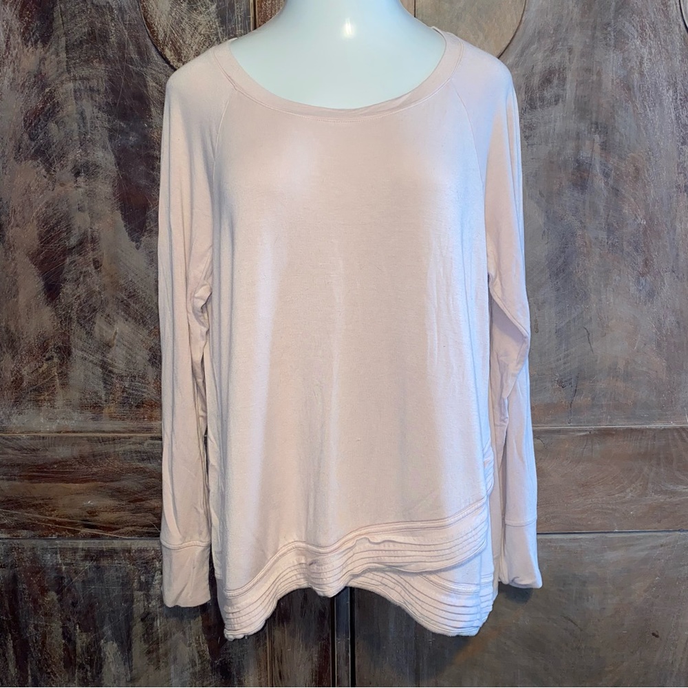 Maurices soft pink long sleeve tee